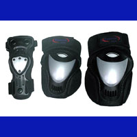 Unique Protective Gear  - Knee Pads, Elbow Pads, Wrist Guards Together Per Set Or Indivual.  Material With DuPont's 